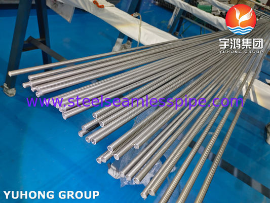 ASTM B622 UNS N10276 Seamelss Nickel Alloy Tube 2.4819 Hastelloy C276 Heat Exchanger Tube