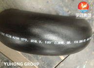 ASTM A234 WP9 180 Degree Elbow Carbon Steel Butt Weld Fittings B16.9  Oil Gas Valve