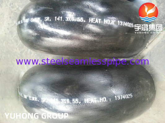 ASTM A234 WP9 180 Degree Elbow Carbon Steel Butt Weld Fittings B16.9  Oil Gas Valve