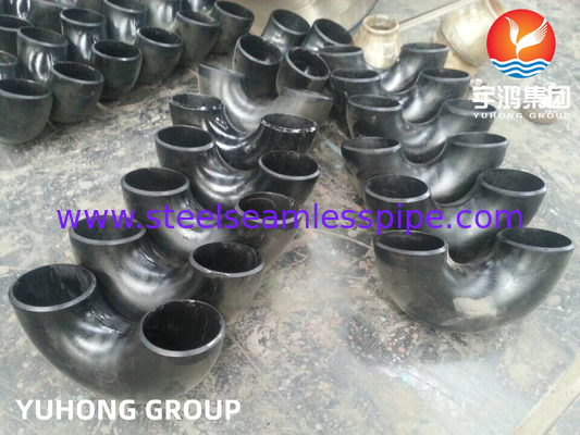 ASTM A234 WP9 180 Degree Elbow Carbon Steel Butt Weld Fittings B16.9  Oil Gas Valve