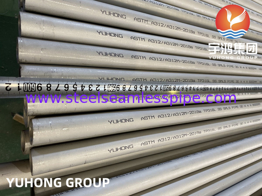 ASTM A312 TP316L Seamless Austenitic Stainless Steel Pipes , Tuberias