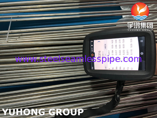 ASTM A270 TP316L Seamless Austenitic SS Sanitary Tubes