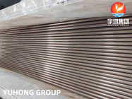 Copper Alloy Seamless Tube for Heat Exchanger / Condenser Length as Per Customer's Request