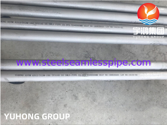 ASTM A312 TP310H ，TP310S Seamless Austenitic Stainless Steel Pipes