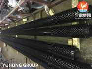 ASTM A335 P9 Alloy Steel Pipe with 11 Cr/  13 Cr  Studded Fin Tube , Pin Tube, Furnace