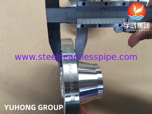 ASTM A182 F316L, UNS S31603 Stainless Steel Weld Neck Raised Face Forged Flange B16.5