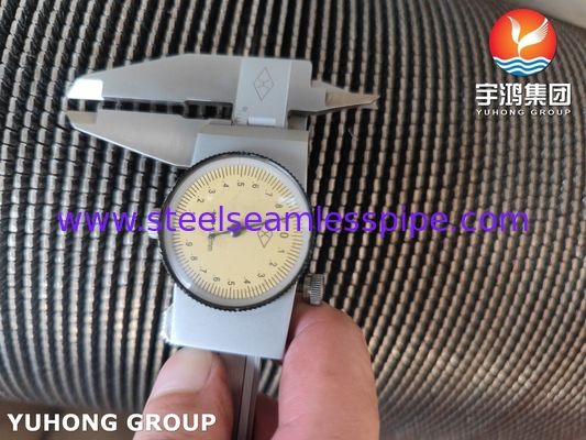 HFW Serrated Spiral High Frequency Welding Finned Tube With Long Service Life