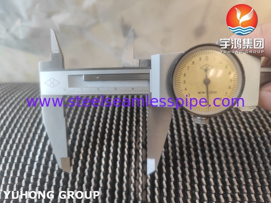 HFW Helical Spiral Serrated Finned Tube ASTM A312 TP347 Stainless Steel Fin Tube