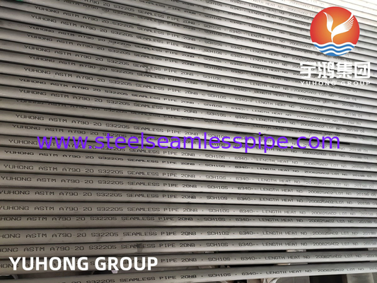 ASTM A790 , ASME SA790 S32205 Seamless Duplex Steel Pipes