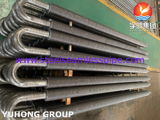 ASTM A106 Gr.B HFW U-Finned Tube Carbon Steel Tube For Fire Furnace