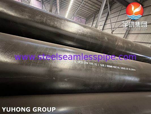 ASTM A106 / A53 / API 5L GR. B Carbon Steel Seamless Pipe Black Coating Surface