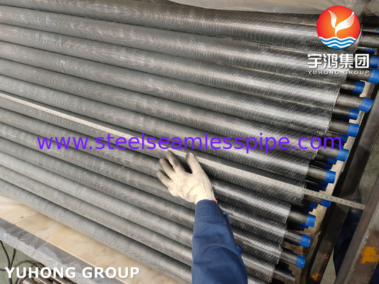 ASME SA179 Carbon Steel Extruded Finned Tubes For Heat Exchanger Equipment