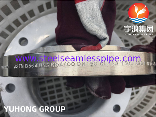 ASME SB564 Monel400 Nickel Copper Alloy Steel Flanges