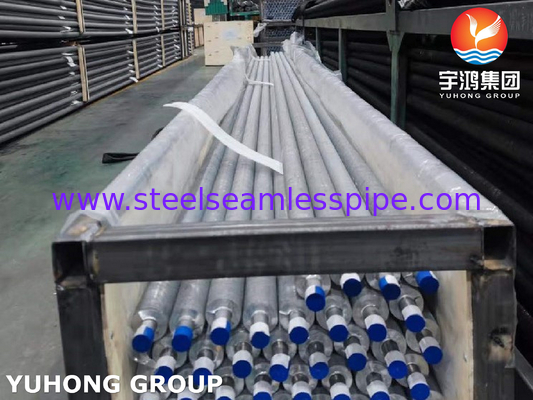 ASTM B163 Incoloy 825 Nickel Alloy Steel Fin Tube G Type Fin for Superheater