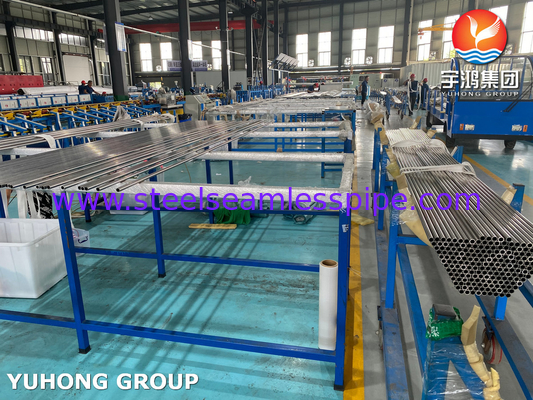 Bright Annealed Stainless Steel Tube ASTM A269 Seamless Welded Tube 180 GRIT POLISHED