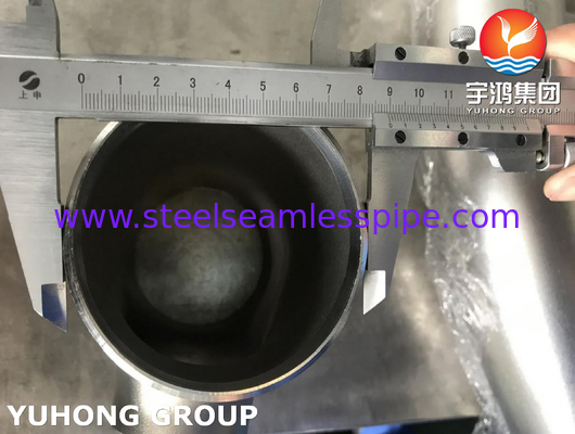 ASTM A815 S31803 Duplex Stainless Steel Seamless Tee Pipe Fitting B16.9