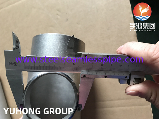 ASTM A815 S31803 Duplex Stainless Steel Seamless Tee Pipe Fitting B16.9