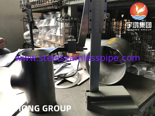 ASTM A815 S31803 Duplex Stainless Steel Seamless Tee Pipe Fitting B16.9