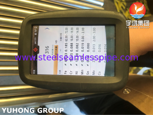 ASTM A269,ASME  SA269 TP316L Bright Annealed Stainless Steel Tube