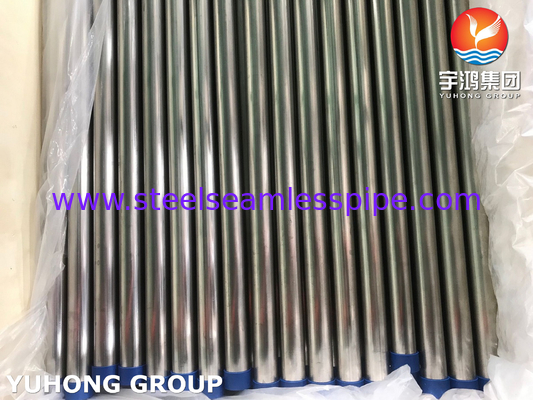 ASTM A249 / ASME SA249 TP321 Welded Tube Bright Annealed Surface For Condencer