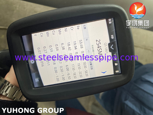 ASTM A312 UNS S31254 Seamless Duplex Stainless Steel Pipes