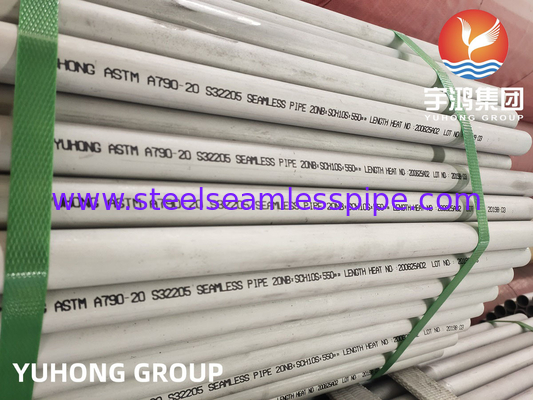 ASTM A790 S32205 Duplex Stainless Steel Seamless And Weld Pipe