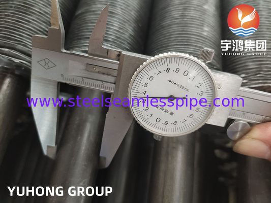 ASTM A179 Embedded Fin Tube With Aluminum Fin For Heat Exchanger