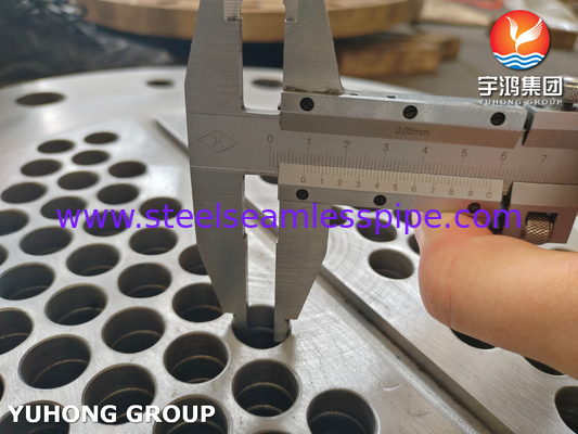ASME SA516 Gr.70N Carbon Steel Tubesheet Plate For Heat Exchanger