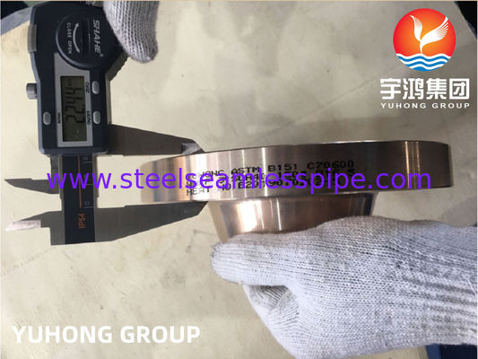 ASTM B151 C70600 Copper Nickel Alloy Flange Weldneck Raised Face