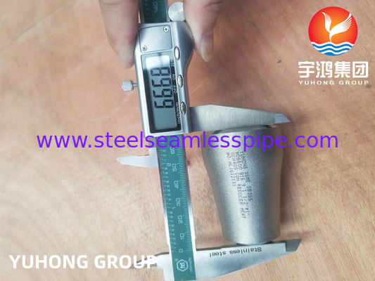 ASTM B366 Inconel 600 / UNS N06600 Concentric Reducer Nickel Alloy Buttweld Fitting