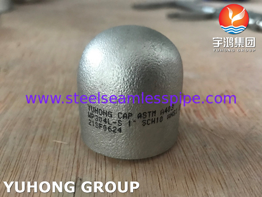 ASTM A403 WP304L 1.4307 End Cap Stainless Steel Buttweld Fitting