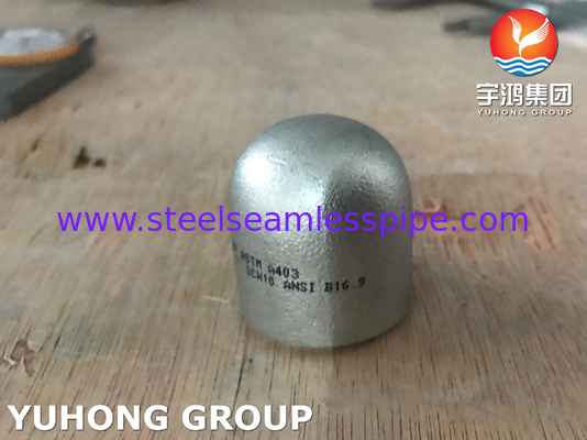 ASTM A403 WP304L 1.4307 End Cap Stainless Steel Buttweld Fitting