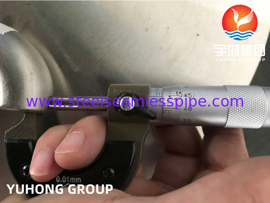 ASTM B366 N06022 Hastelloy C22 2.4602 180 Degree Elbow Alloy Steel Pipe Fittings B16.9