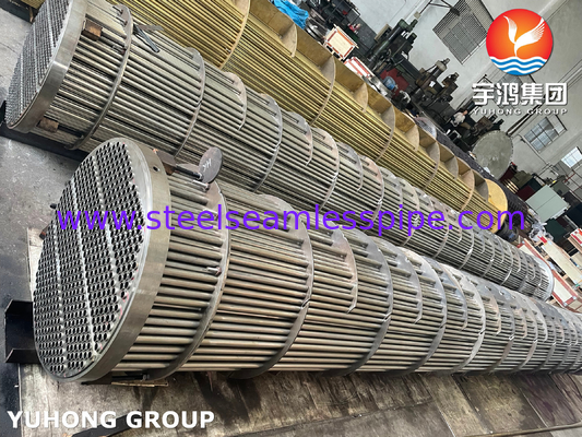 SS 316L Tube Bundles Tubular Heat exchanger great transfer corrosion protection