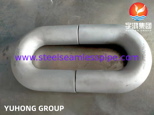 ASTM A815 WP-S UNS S32205 Duplex Stainless Steel Pipe Fittings 180 Deg U Bend B16.9