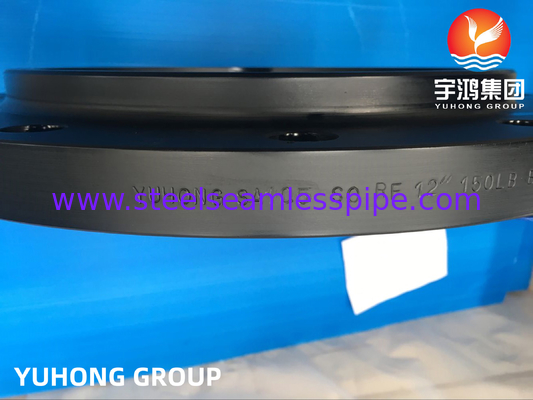 Carbon Steel ASME SA105 Black Steel Slip On / Blind Flange For Pipeline Application