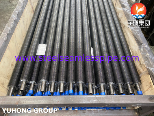 ASME SA210 Gr.A1, ASME SA179 Carbon Steel Embedded G Type Finned Tube With Aluminum1060 Fins