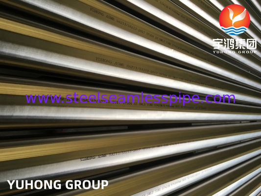 Heat Exchanger Tube ASME SA213 TP304 Stainless Steel Seamless Bright Annealed Tube