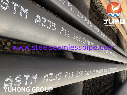Alloy Steel Seamless Pipe ASTM A335 , ASME SA335 P5 P9 P11 P12 P22 P91 P92 For Power Plant Energy, Fluid Boiler,Thermal Power