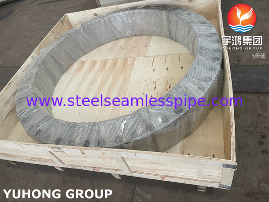 ASME SA105 Carbon Steel Body Flange For Heat Exchanger PT Available