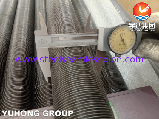 ASME SB163 Monel 400 (N04400) Nickel Alloy Tube Embedded G Type Embeded Fin Tube