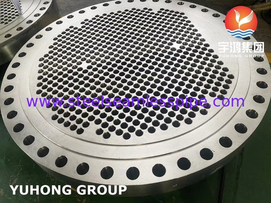 ALLOY STEEL A182 F11 F22 TUBESHEET FORGED TYPE FOR HEAT EXCHANGER