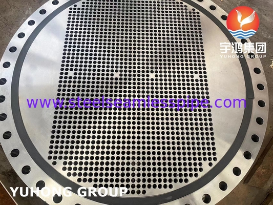 ALLOY STEEL A182 F11 F22 TUBESHEET FORGED TYPE FOR HEAT EXCHANGER