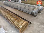 ASTM B111 Copper Alloy Straight Tube Bundle, Tubesheets For Heat Exchanges Condensers
