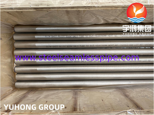 ASTM B407 UNS N08810 Alloy 800H 1.4958 Seamless Nickel Alloy Tube