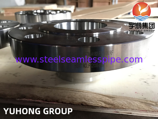 ASTM A182 F51 Duplex Steel Forged Weldneck Flange RF B16.5 For Oil And Gas