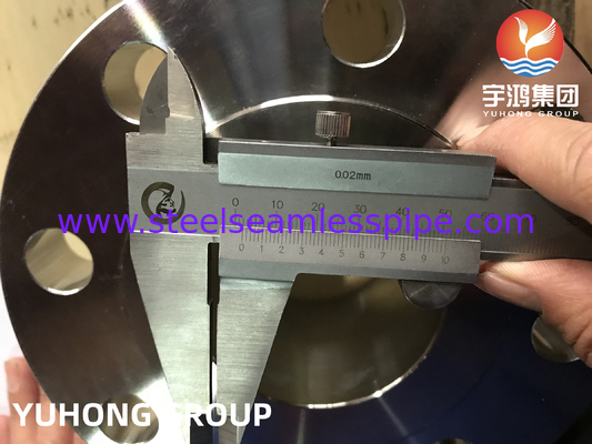 ASTM A182 F51 Duplex Steel Forged Weldneck Flange RF B16.5 For Oil And Gas