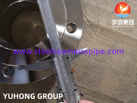 EN1092-1 Type11 1.4404 Forged Stainless Steel Weld Neck Raised Face Flange B16.5