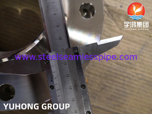 EN1092-1 Type11 1.4404 Forged Stainless Steel Weld Neck Raised Face Flange B16.5