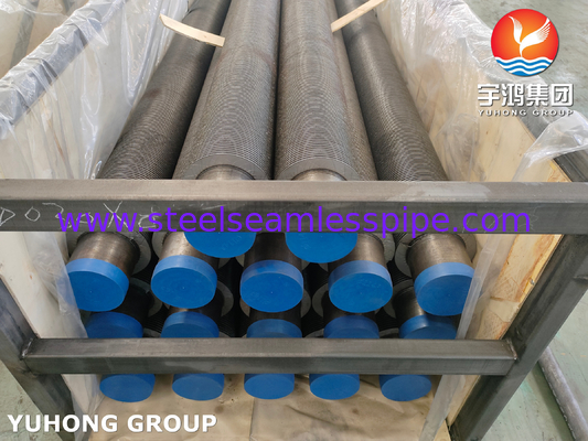 ASTM A106 GR.B Carbon Steel Hfw Fin Tube For Heat Exchanger And Boiler